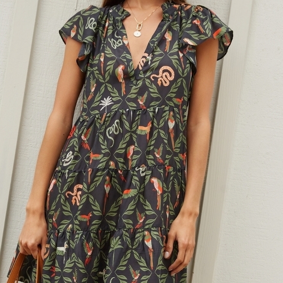 Anthropologie Dresses & Skirts - ANTHROPOLOGIE The Shelbie Tiered Mini Dress
